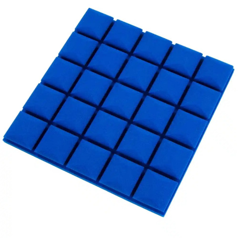 Akustický panel modrý KOCKA 50x50 cm hrúbka 5cm