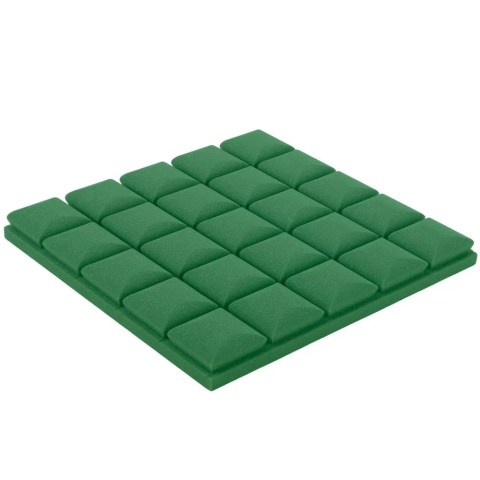 Akustický panel tmavozelený KOCKA 50x50 cm hrúbka 5cm