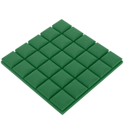 Akustický panel tmavozelený KOCKA 50x50 cm hrúbka 5cm