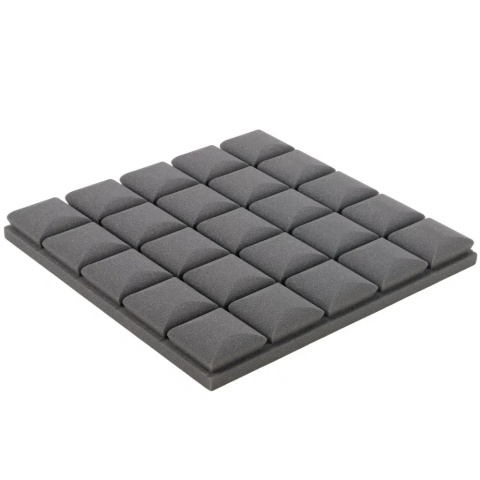 Akustický panel sivý KOCKA 50x50 cm hrúbka 5cm