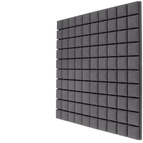 Akustický panel sivý KOCKA 50x50 cm hrúbka 5cm