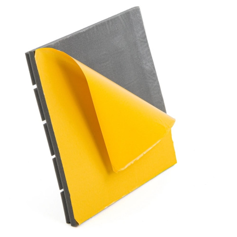 Akustický panel samolepiaci sivý KOCKA 50x50 cm hrúbka 5cm