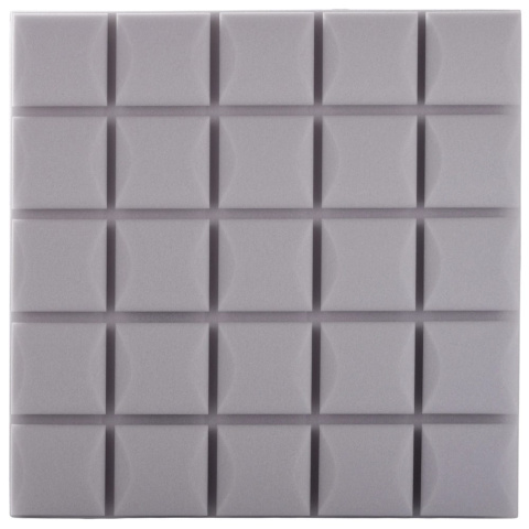 Akustický panel svetlosivý KOCKA 50x50 cm hrúbka 5cm