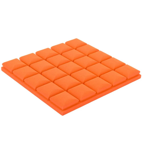 Akustický panel oranžový KOCKA 50x50 cm hrúbka 5cm