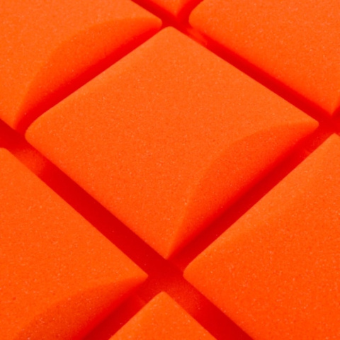 Akustický panel oranžový KOCKA 50x50 cm hrúbka 5cm