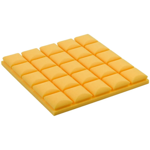 Akustický panel žltý KOCKA 50x50 cm hrúbka 5cm