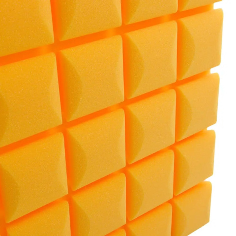 Akustický panel žltý KOCKA 50x50 cm hrúbka 5cm