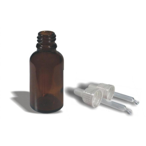 Flasche 30ml Apothekenflasche mit Pipette und Schraubverschluss
