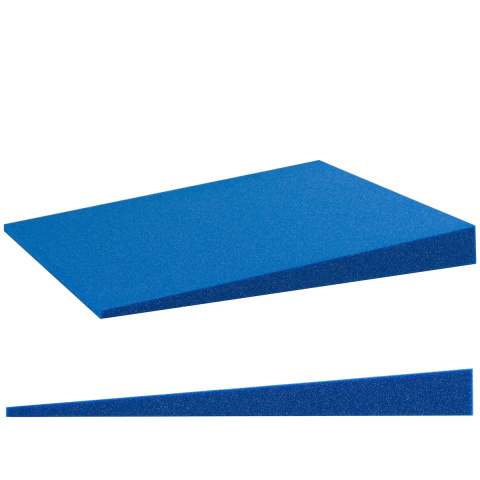 Akustický panel modrý KLIN se zkosením 50x50 cm tloušťka 5 cm