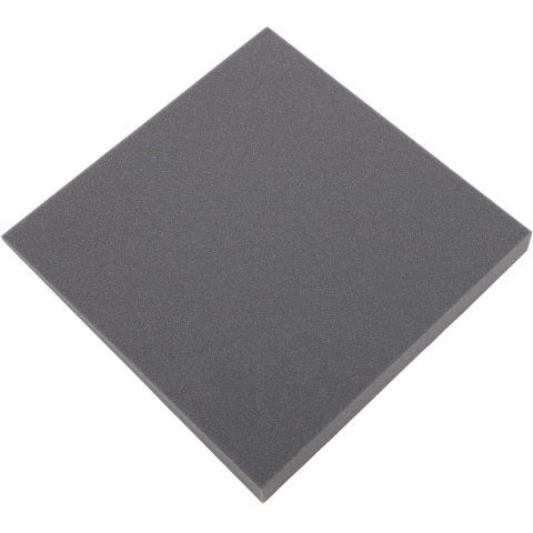 Akustikplatte grau KEIL abgeschrägt 50×50 cm Dicke 5 cm