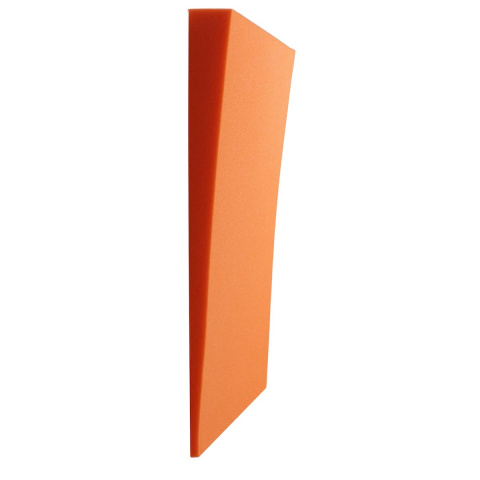 Akustikplatte orange KEIL abgeschrägt 50×50 cm Dicke 5 cm