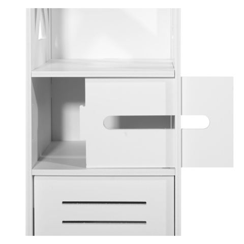Badezimmerschrank 80x21x25cm weiß