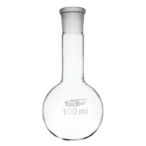 Rundkolben mit engem Hals 1000 ml, Schleifmaß NS 29/32, Borosilikatglas