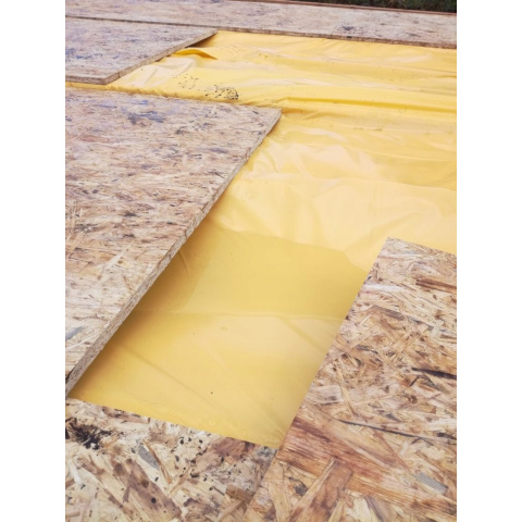Dampfsperrfolie 2x50m 100m² 0,2mm gelb CE