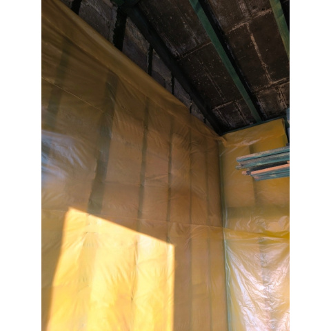 Dampfsperrfolie 2x50m 100m² 0,2mm gelb CE