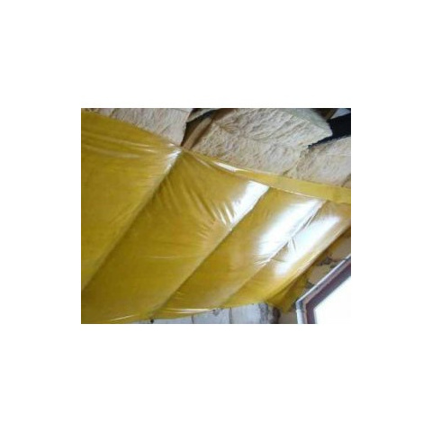 Dampfsperrfolie 2x50m 100m² 0,2mm gelb CE