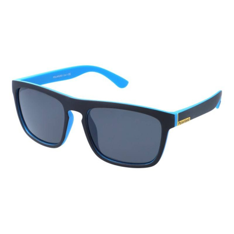 Blaue polarisierte Sonnenbrille