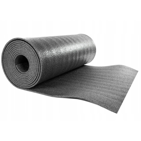 Polyethylen PE pěna 10mm 25x100cm černá izolační rohož