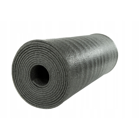 Polyethylen PE pěna 10mm 25x100cm černá izolační rohož
