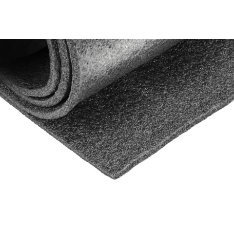 Polyethylen PE pěna 10mm 25x100cm černá izolační rohož