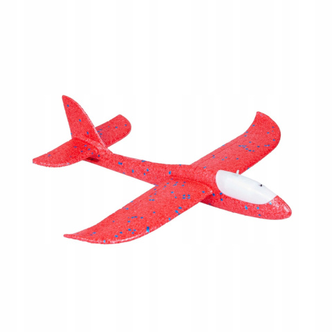 Styroporflugzeug mit LED-Licht 47 cm