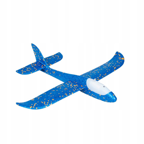 Styroporflugzeug mit LED-Licht 47 cm