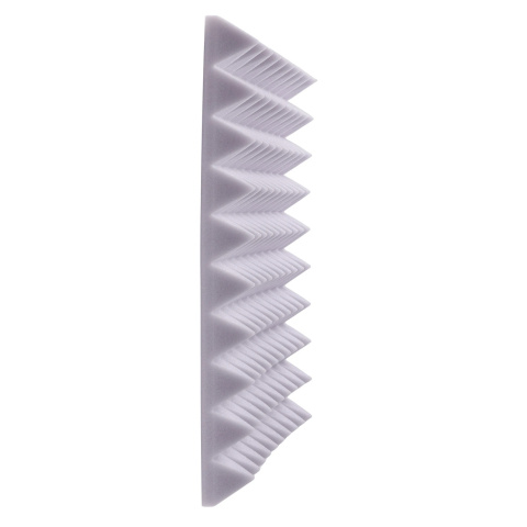 Akustický panel svetlosivý PYRAMÍDA 50x50 cm hrúbka 5cm