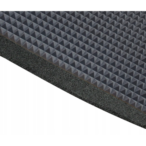 Samolepící akustická zvukotěsná pěna PYRAMIDA 50mm 200x100cm nehořlavá