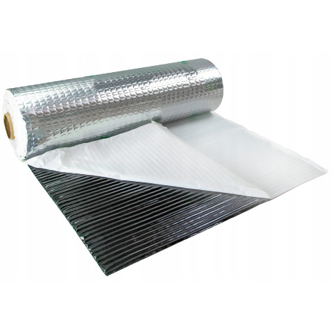 Samolepiaca butylová rohož 2,5 mm ECO-25 z hliníka 400x50cm