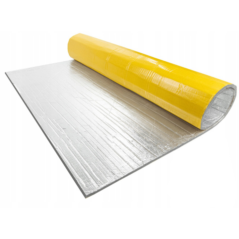Selbstklebende Schallschutzmatte 10mm 25x50cm Dämpfungsschaum LT10ALU