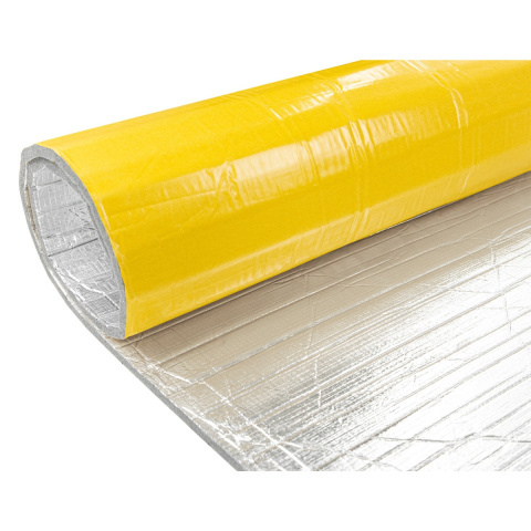 Selbstklebende Schallschutzmatte 10mm 25x50cm Dämpfungsschaum LT10ALU