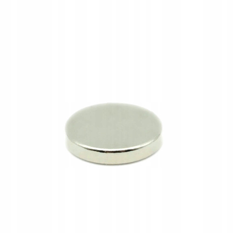 Silný neodymový magnet cylindrický 10x1mm 10ks