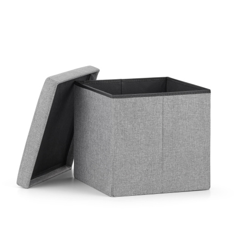 Klappsitz mit Stauraum L 36x38x38cm grau