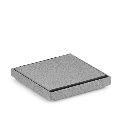 Klappsitz mit Stauraum L 36x38x38cm grau