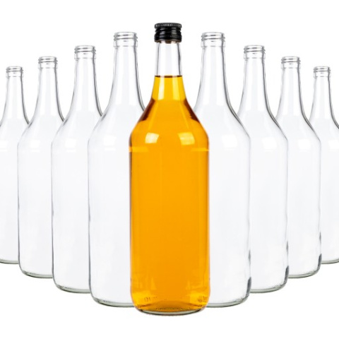 Sklenená fľaša 1000ml 30cm MONOPOL