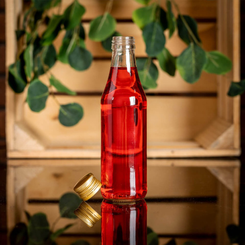 Sklenená fľaša 250ml 19cm TINKLY
