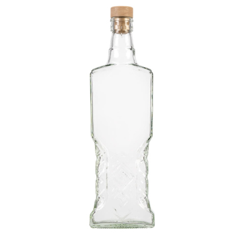 Sklenená fľaša 500ml 25cm UKRAINKA