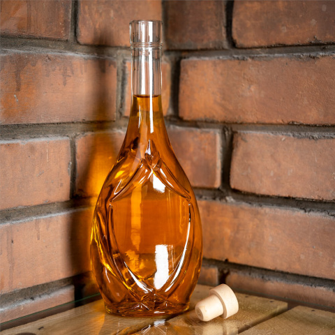 Sklenená fľaša 500ml 26cm ICONA