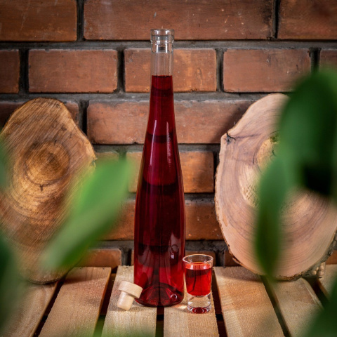 Sklenená fľaša 500ml 35cm BELVEDERE