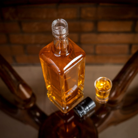Sklenená fľaša 700ml WALKER