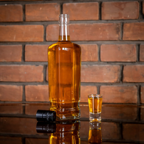 Sklenená fľaša 700ml WALKER