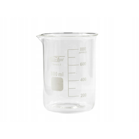 Glasbecher 800 ml niedrig 100x135mm