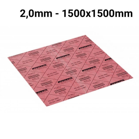 Dichtungsplatte TEMAC Temafast Economy 1500x1500x2,0mm