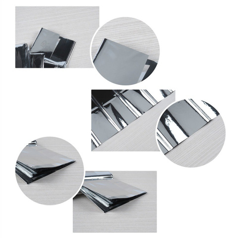 Termálna fólia 140x210cm strieborná na prežitie záchranná prikrývka