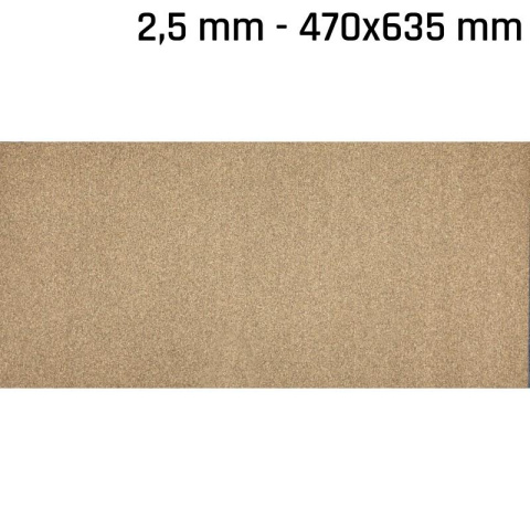Tesniaca doska korkovo-gumová 470x635x2,5 mm