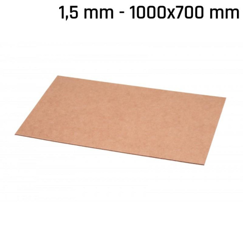 Dichtungsplatte Karton 1000x700x1,5mm