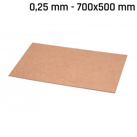 Dichtungsplatte Karton 700x500x0,25mm
