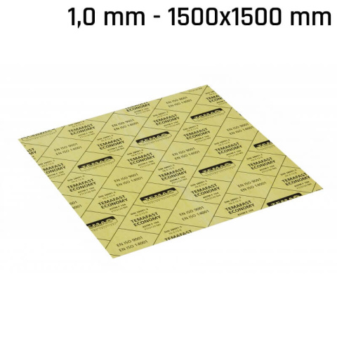 Tesniaca doska TEMAC Temafast Economy 1500x1500x1,0 mm