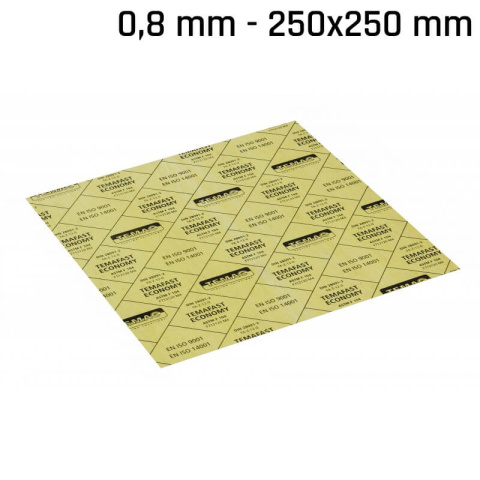 Tesniaca doska TEMAC Temafast 250x250x0,8 mm