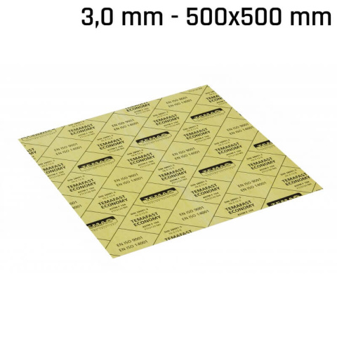 Tesniaca doska TEMAC Temafast 500x500x3,0 mm
